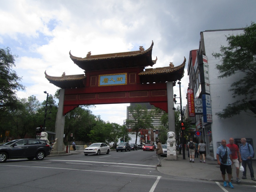 Chinatown in Montreal,